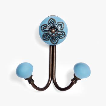 Blue bloom dual filigree hooks 1