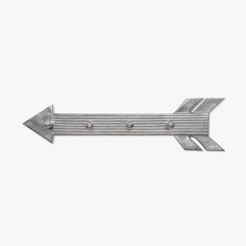 Distressed grey arrow hooks-on-board 1
