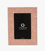 Beady beige photo frame 5x7