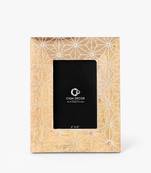 Geometric garden photo frame