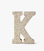 The beaded alphabets k