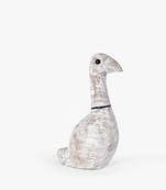 Docile duck wooden artifact