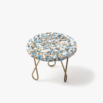 Mosaic candyland cake stand - black 1
