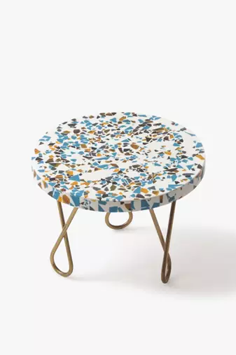 Mosaic candyland cake stand - black