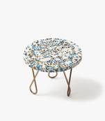 Mosaic candyland cake stand - black