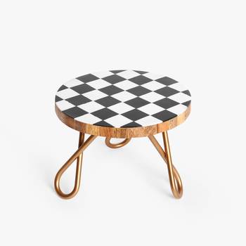Black & white cake stand 1