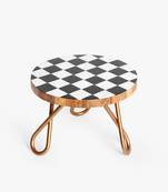 Black & white cake stand