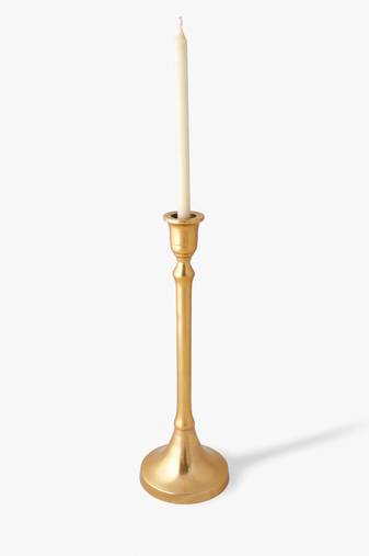 Gold lux candle stand