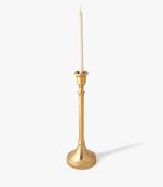 Gold lux candle stand