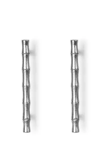 Silver grove door handle - big