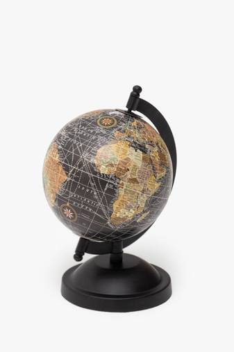Modern voyager desk globe