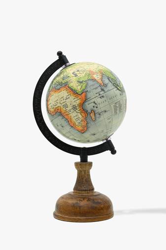 Color pop black arc globe