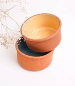 Color fusion terracotta bowl set