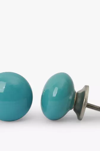 Mr blue ceramic knobs