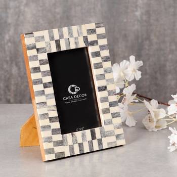 Geometric rendition photo frame 4x6 1
