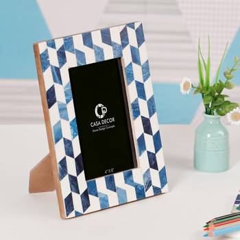 Geometrical maze photo frame 4x6 1