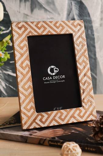 Sylvan geometrical photo frame 4x6