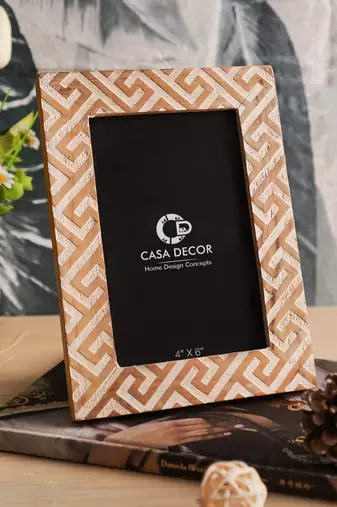 Sylvan geometrical photo frame 4x6