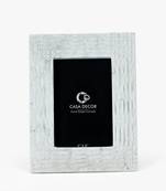 Blanca marble photo frame 4x6