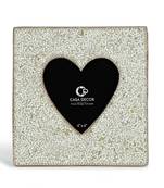 Bedazzled heart photo frame 4x4
