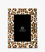 Leopard print photo frame 4x6