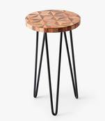 Ivy perch plant stand - black