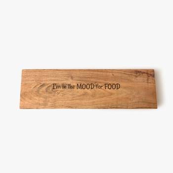 Foody mood wooden platter 1
