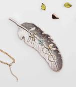 Silver folktale aurum leaf tray