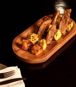 Botanical bliss wooden tray