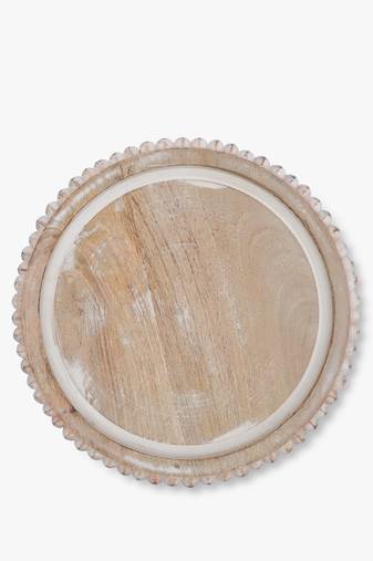 Wooden valley distressed trivet