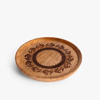 Ethnic essence wooden trivet 1