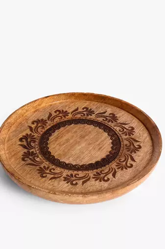 Ethnic essence wooden trivet