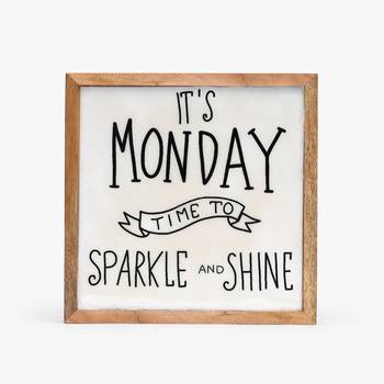 Monday motivation wall art 1