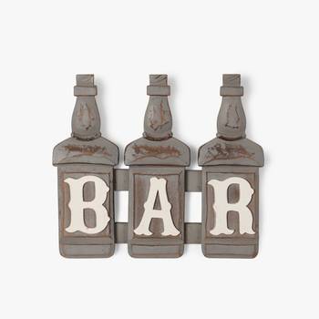 Beer bottle wall art 1