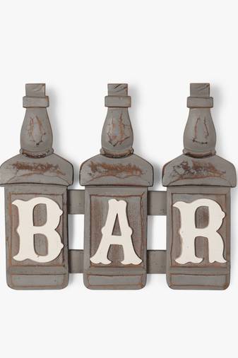 Beer bottle wall art