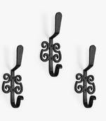 Eclectic ensemble wall hook set