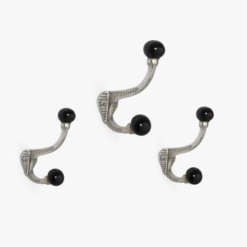 Black ball wall hook 1