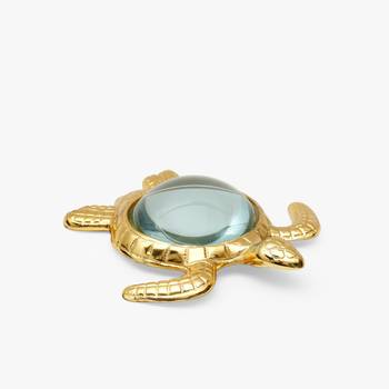 Silver sea turtle magnifying glass 1