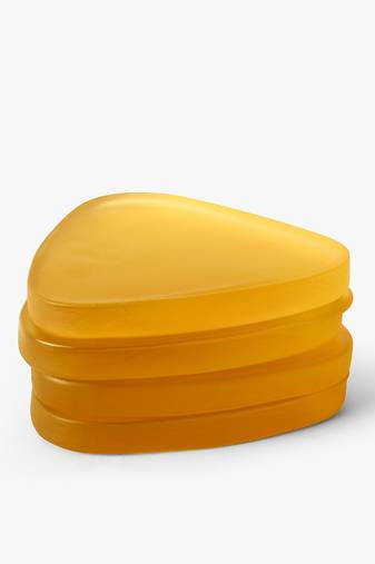 Sunshine mango triangle coasters