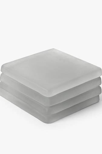 Coconut chill square coasters