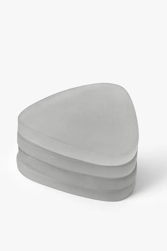 Coconut chill triangle coasters