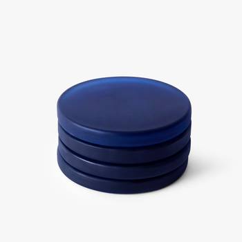 Blueberry blast round coasters 1