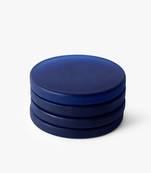 Blueberry blast round coasters