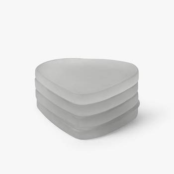 Coconut chill beach pebble coasters 1
