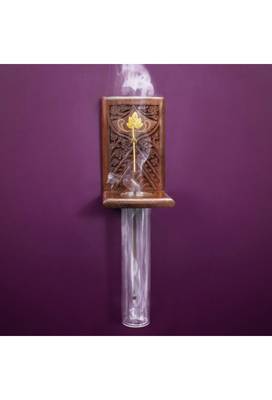 Maitri- inverse incense stick holder - sheesham wood 1