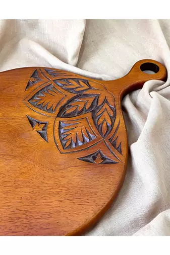 Takht - charcuterie/ serving board - sagwan wood