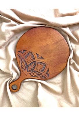 Takht - charcuterie/ serving board - sagwan wood 3