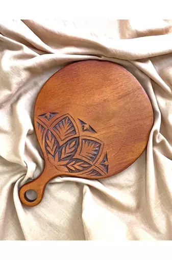 Takht - charcuterie/ serving board - sagwan wood