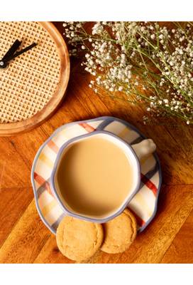 Bela- cup and saucer set - stoneware ceramics 1