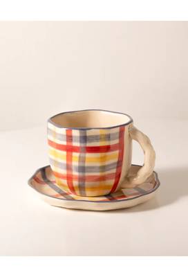 Bela- cup and saucer set - stoneware ceramics 2